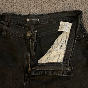 LEE Classicfit denim straight leg pants, high waisted size 12 medium